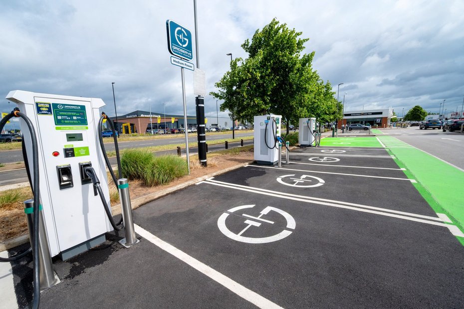 Gridserve public EV charging hub